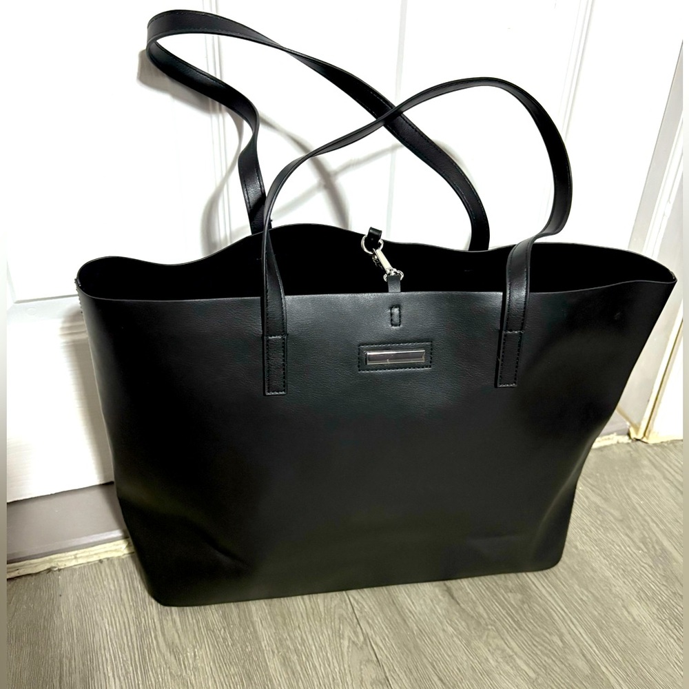 Elegant Black Tote Bag